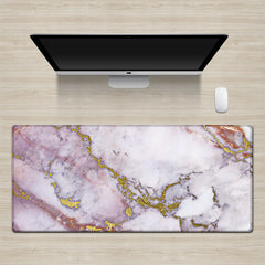 Marble Style Keyboard & Mouse Pad for Maximum Comfort & Performance