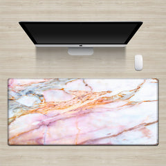 Marble Style Keyboard & Mouse Pad for Maximum Comfort & Performance