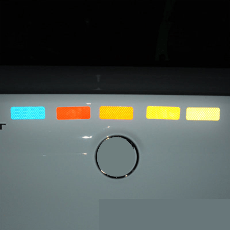 Reflective Stickers for Cars Motorcycles Bicycles - Increase Visibility & Safety