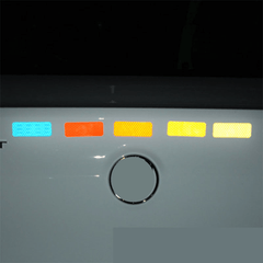 Reflective Stickers for Cars Motorcycles Bicycles - Increase Visibility & Safety