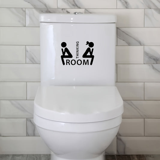 Toilet Bathroom Wall Stickers Decoration