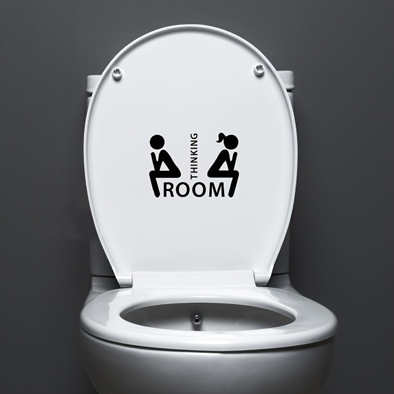 Toilet Bathroom Wall Stickers Decoration