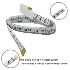Soft Tape Measure Double Scale Body Sewing Ruler Weight Loss Medical Tailor