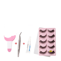 5 Pairs Layer Curling Faux Mink False Eyelashes