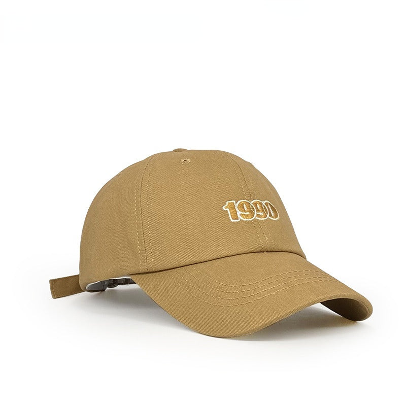 1990 Embroidery Baseball Cap Vintage Solid Casual Dad Hats Unisex