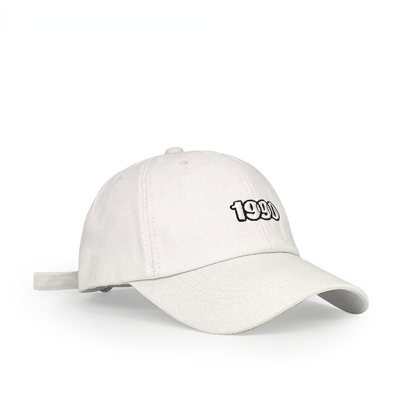 1990 Embroidery Baseball Cap Vintage Solid Casual Dad Hats Unisex