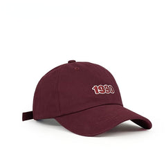 1990 Embroidery Baseball Cap Vintage Solid Casual Dad Hats Unisex