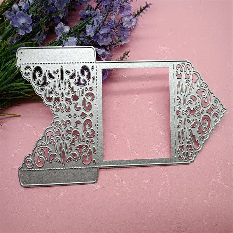 Hollow Lacework Envelope Metal Cutting Dies DIY Scrapbook Embossing Paper Craft