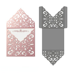 Hollow Lacework Envelope Metal Cutting Dies DIY Scrapbook Embossing Paper Craft