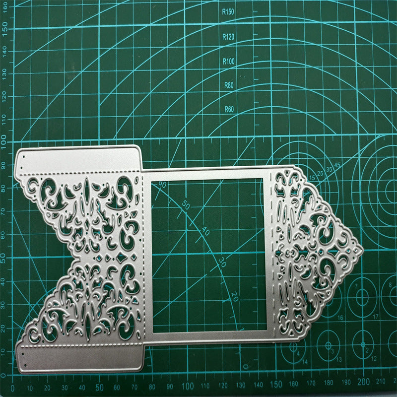 Hollow Lacework Envelope Metal Cutting Dies DIY Scrapbook Embossing Paper Craft