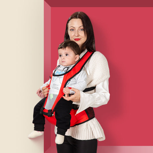 Baby Carrier With Hip Seat Removable Waist Support Strap