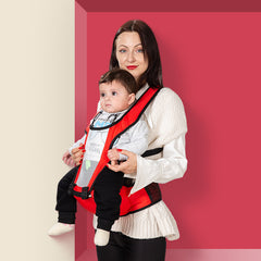 Baby Carrier With Hip Seat Removable Waist Support Strap