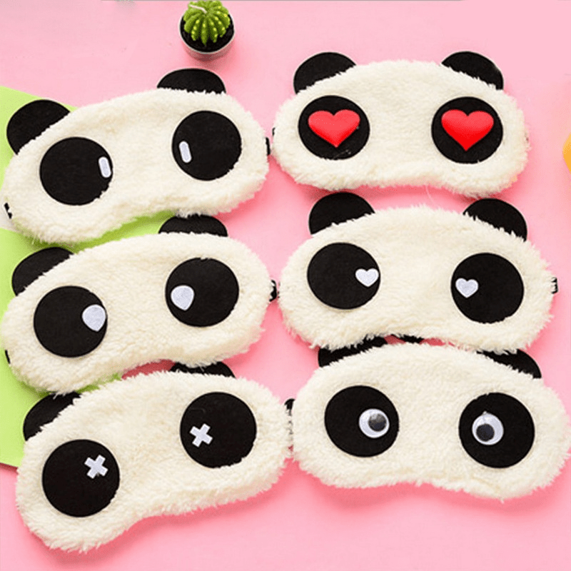 Plush Eye Mask for Better Sleep and Relaxation