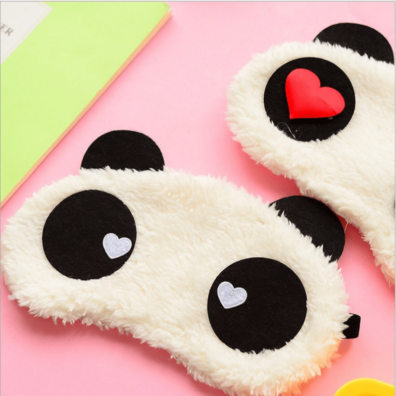Plush Eye Mask for Better Sleep and Relaxation