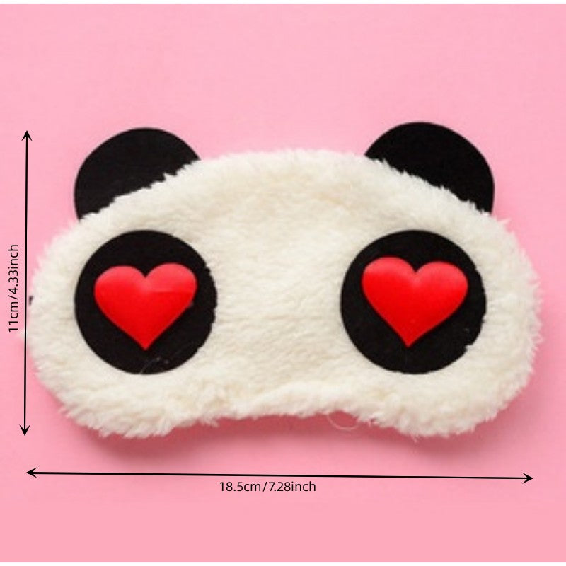 Plush Eye Mask for Better Sleep and Relaxation