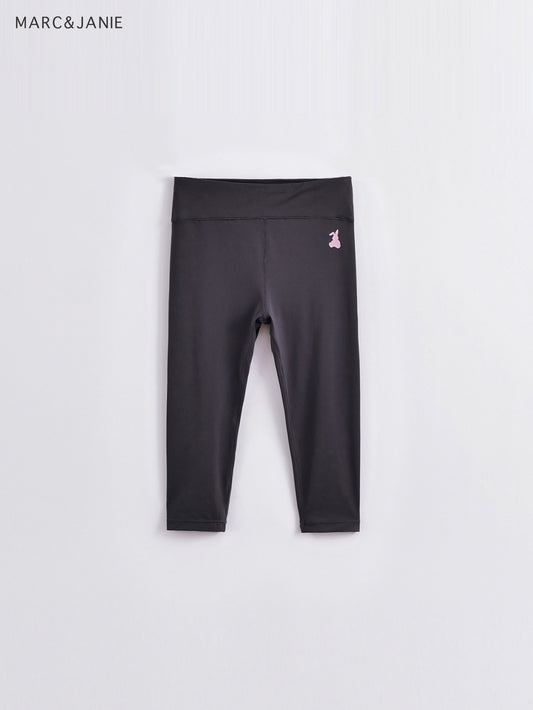 MARC&JANIE Girls Rabbit Print Leggings for Sports Yoga