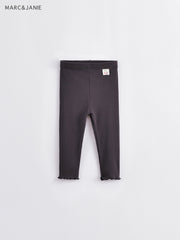 Girls Stretch Knit Flared Pants Kids Leggings Assorted Colors