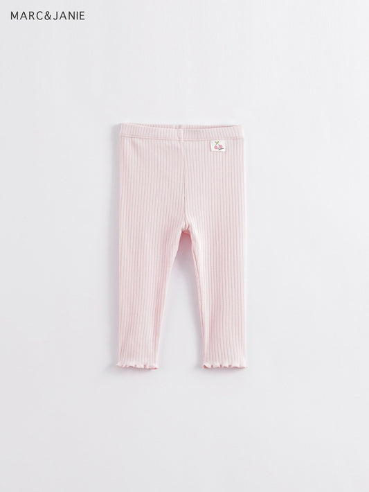 Girls Stretch Knit Flared Pants Kids Leggings Assorted Colors