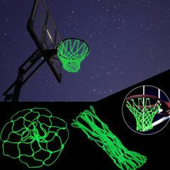 Glow in the Dark Basketball Net for Night Play