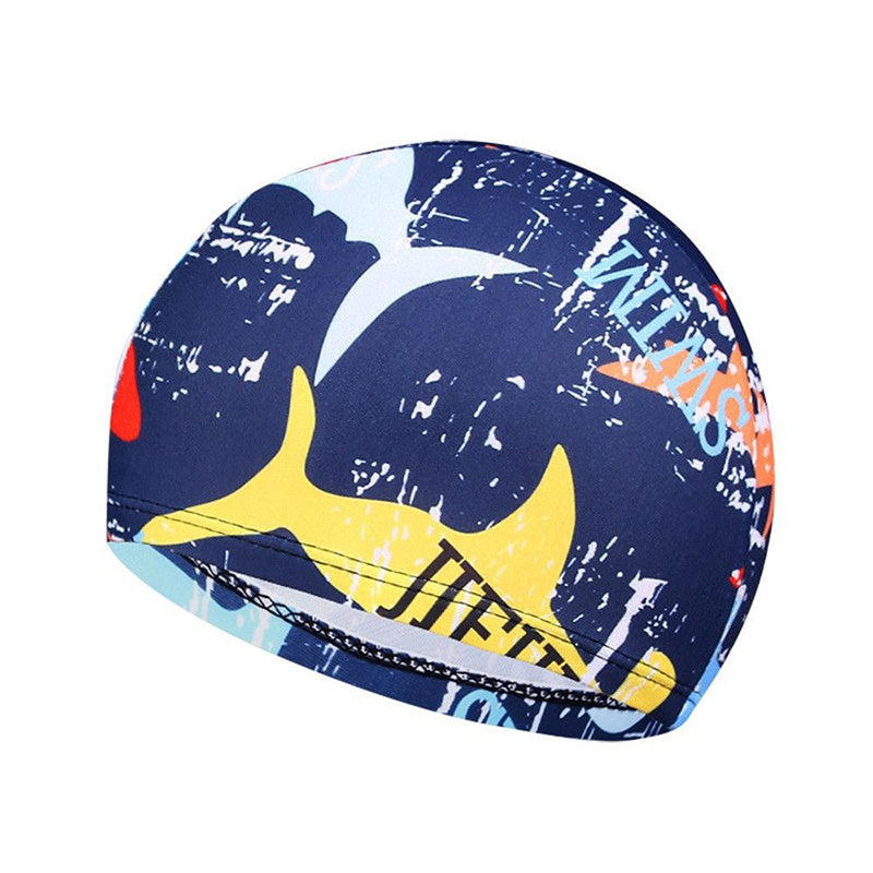 Vibrant Print Swim Cap for Enhanced Swim Experience