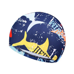 Vibrant Print Swim Cap for Enhanced Swim Experience
