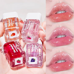 Moisturizing Translucent Lip Glaze Luminous Berry Tone Lip Gloss