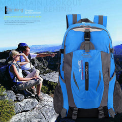 Nylon Waterproof Travel Backpacks Men Climbing Travel Bags Hiking Backpack