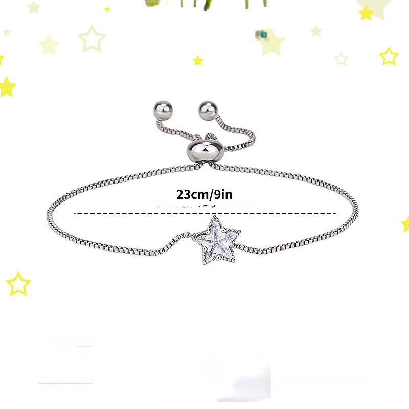Copper Plated Zircon Bracelet for Girls