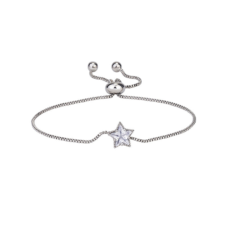 Copper Plated Zircon Bracelet for Girls
