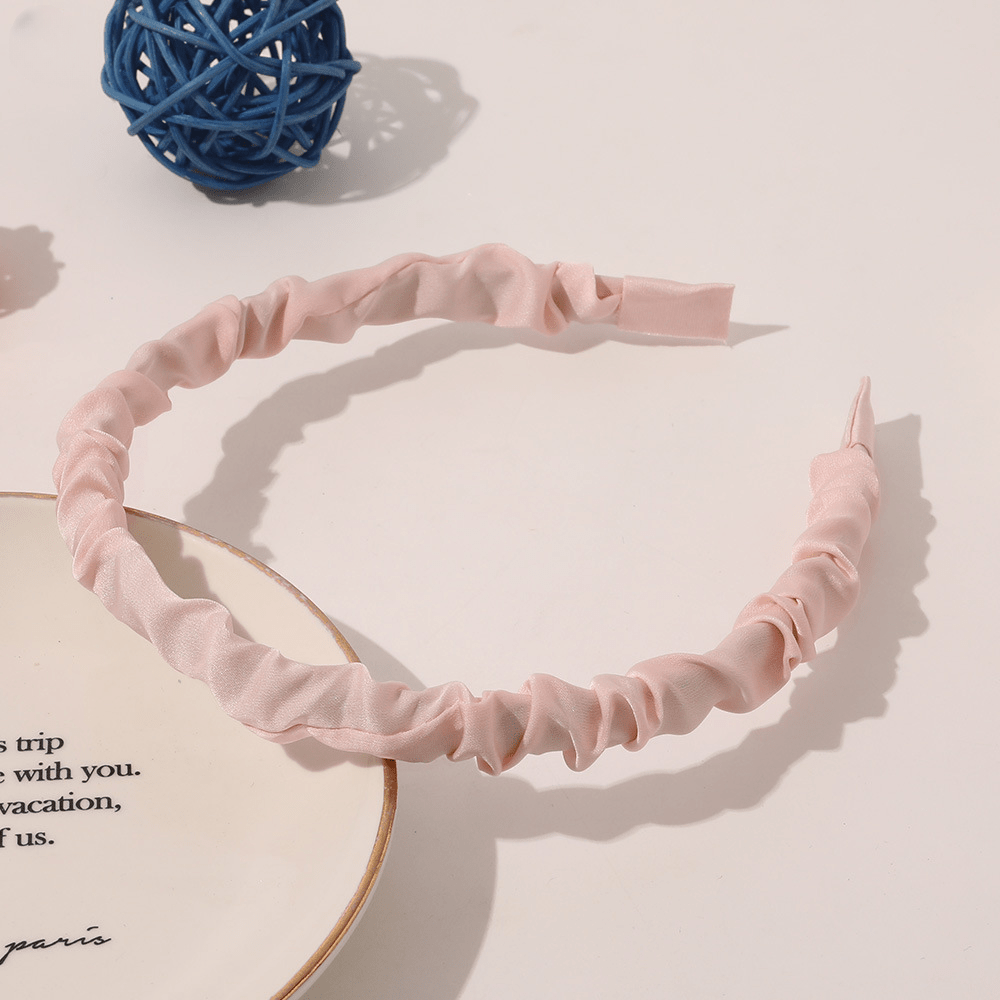 Women's Hair Hoop Crinkle Headband Hair Accessories