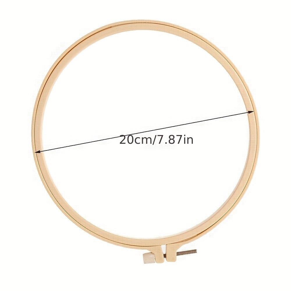 DIY Landscape Embroidery Kit Hoop Threads Needlework Crafts