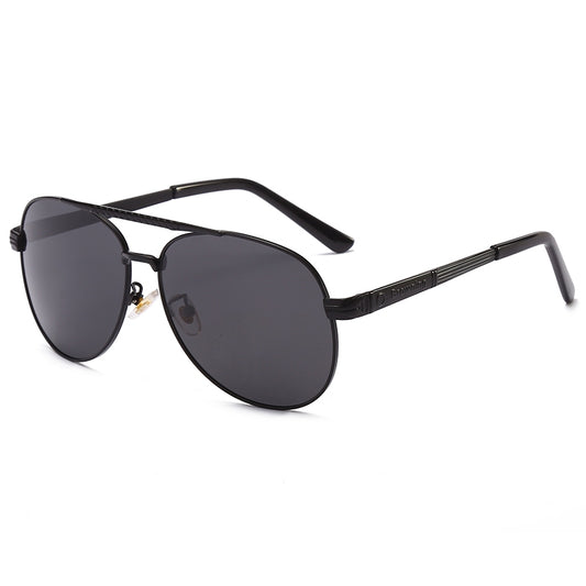 S400 Polarized Photochromic Sunglasses Metal Frame UV400 Retro Sun Glasses