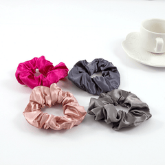 Y2K Satin Scrunchies Large Hair Tie Silky Hair Accessories
