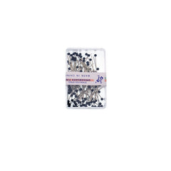 100pcs Fabric Sewing Pins with Colored Ball Glass Heads