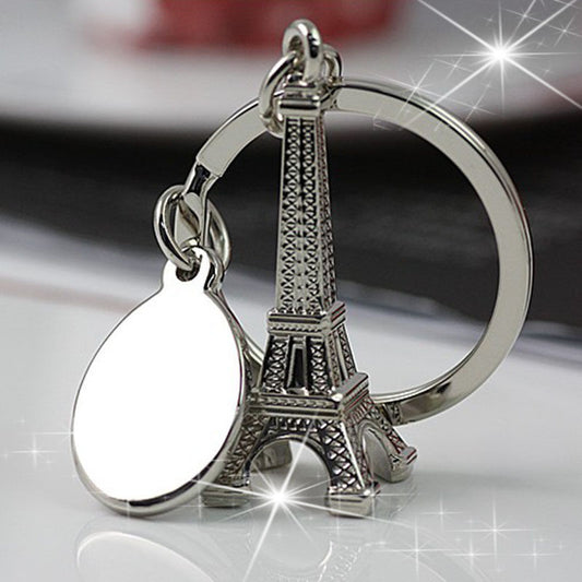 Mini Eiffel Tower Model Keychain Bag Pendant Keyring Keyfob Key Chain Jewelry