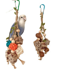 Colorful Hanging Bird Swing Toy for Parrot Cage