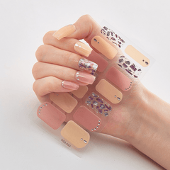 Full Wrap Nail Stickers Self Adhesive Nail Decals for Women Long Lasting