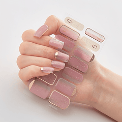 Full Wrap Nail Stickers Self Adhesive Nail Decals for Women Long Lasting