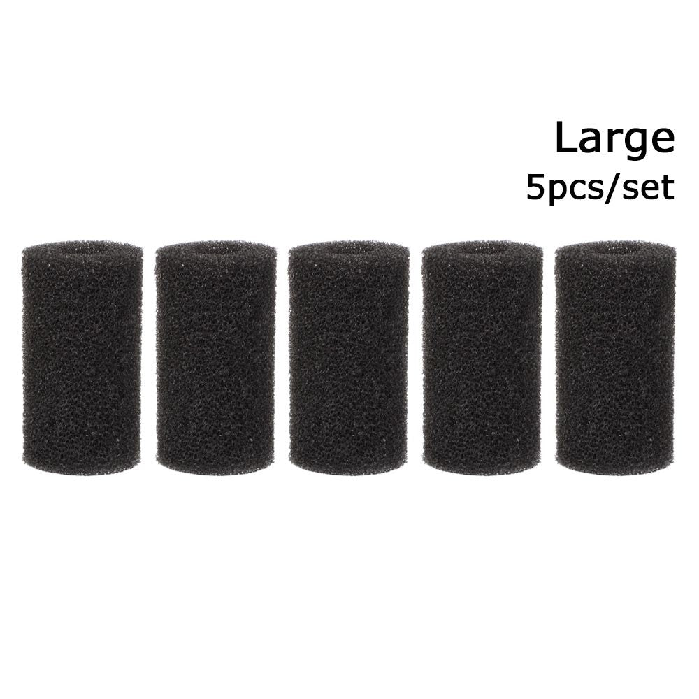 5 Pcs Sponge Aquarium Filter Cover Fish Tank Inlet Pond