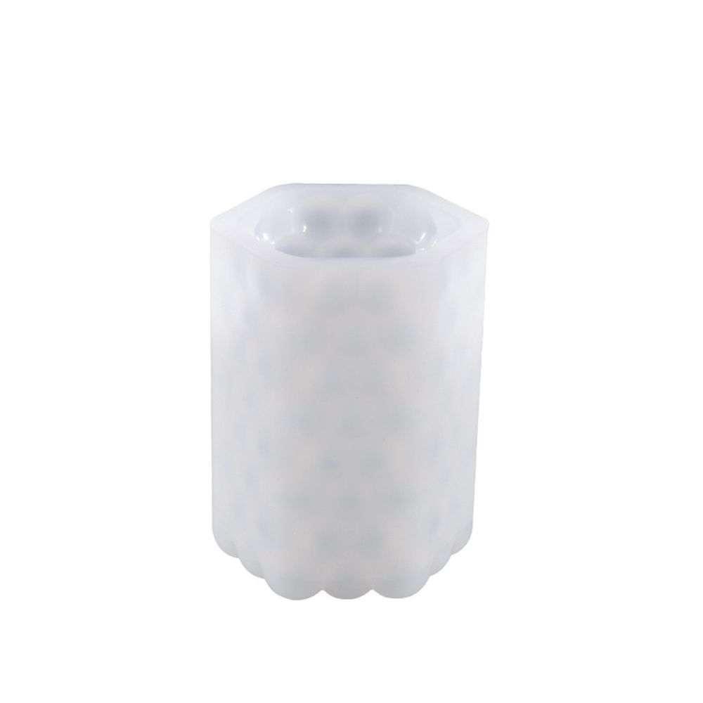 3D Cylinder Candle Mold Silicone DIY Candle Making Mould Soap Resin Mold