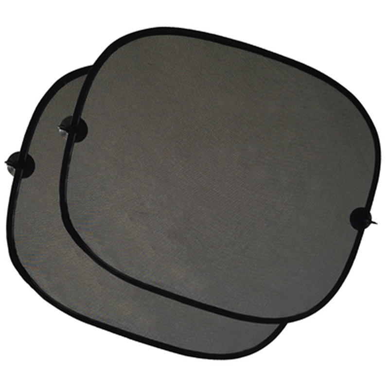 2pcs Car Sun Shade UV Protection Suction Cup Sunshade Heat Insulation