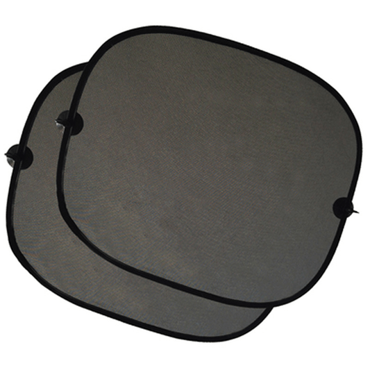 2pcs Car Sun Shade UV Protection Suction Cup Sunshade Heat Insulation
