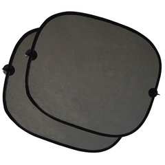 2pcs Car Sun Shade UV Protection Suction Cup Sunshade Heat Insulation