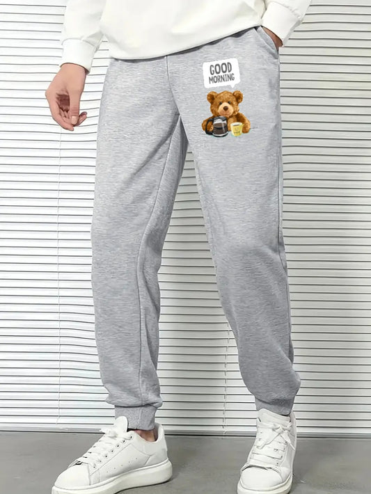 Men's Comfy Joggers Loose Fit Stretch Pants for Spring Summer