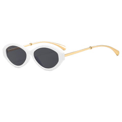 Oval Sunglasses Hiphop Polarized Gradient Glasses UV400