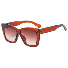 Marbled Square Sunglasses Polarized Gradient UV400