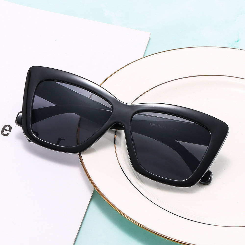 Marbled Square Sunglasses Polarized Gradient UV400