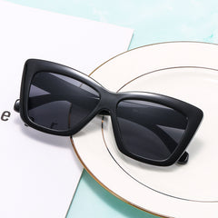Marbled Square Sunglasses Polarized Gradient UV400