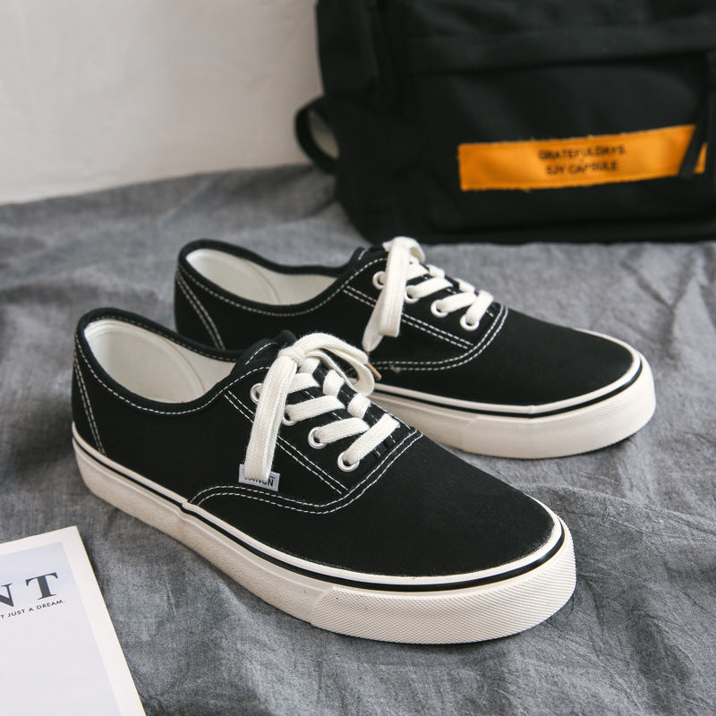 Men's Lightweight Breathable Skate Shoes Wear resistant Canvas Shoes