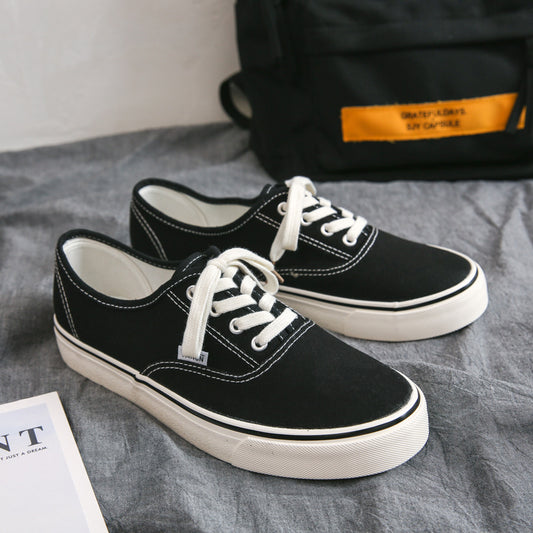 Men's Lightweight Breathable Skate Shoes Wear resistant Canvas Shoes